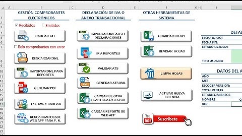 Anexo transaccional Mensual y Semestral en minutos, con descarga masiva de facturas SRI