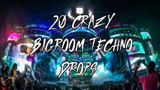 20 CRAZY BIGROOM TECHNO DROPS (2022-2023)