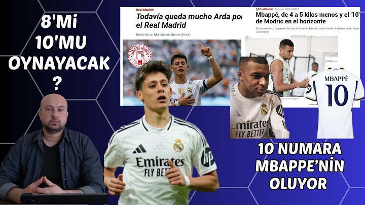 Arda Güler Real Madrid'de 8 Mi 10 Numara Pozisyonunda Mı Oynayacak Maç Yorum