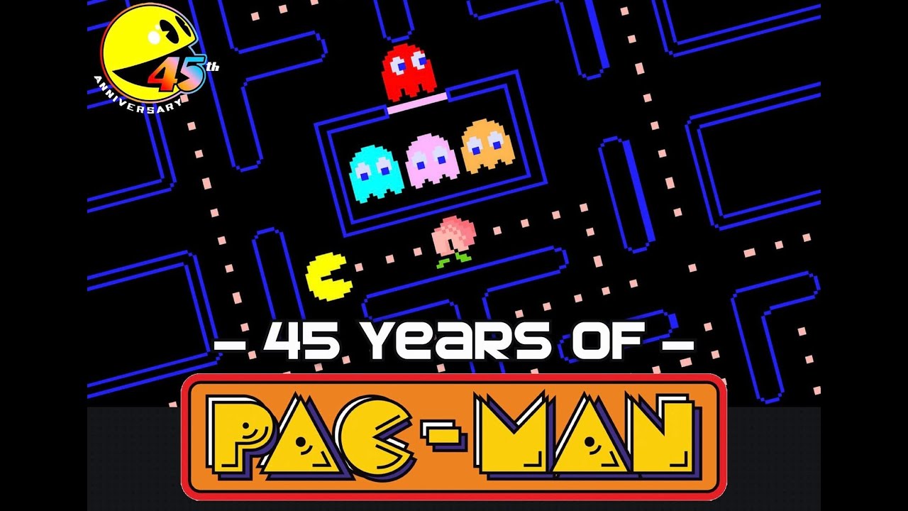 Pac-Man’s 45th Birthday Celebration Gameplay - YouTube