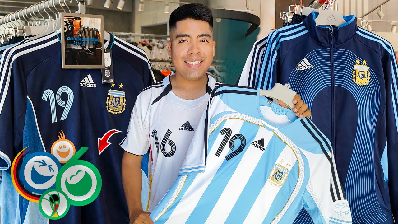 Así es La CAMISETA de ARGENTINA 2006 🔥 Reedición OFICIAL