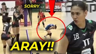 Jaja Santiago FACIAL to libero of Japan Team! BUTATA pa si Kongyot! JT, NAKAGANTI rin sa N.E.C!