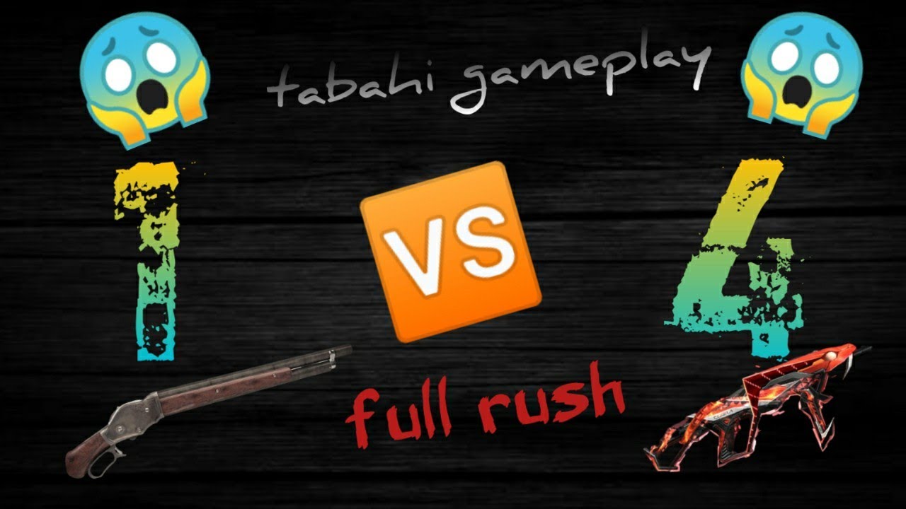 free fire solo vs squad rush gameplay - YouTube