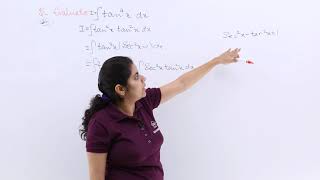 Class 12th – Integral of Tan^4x dx | Integrals | Tutorials Point