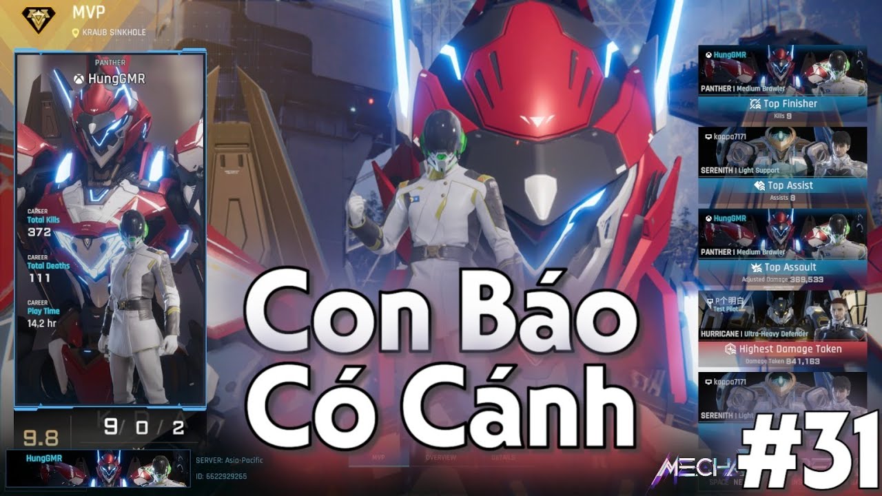 Mecha Break | Panther Rank Bạch Kim #31 | Bản Năng Của Loài Báo! - YouTube