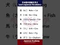 Learn Japanese Basic Vocabulary! #vocabulary #learnjapanese #listening #nihongo #hiragana