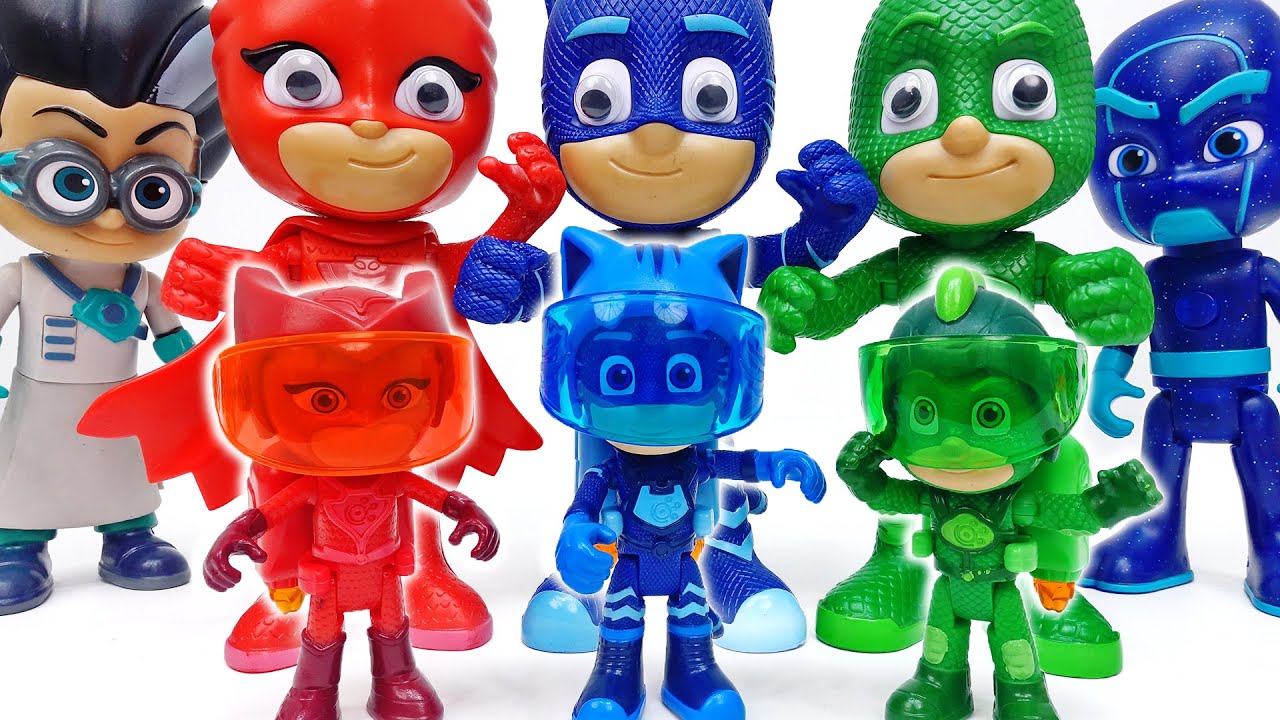 romeo lab toy Giant Fake PJ Masks Robots~! PJ Masks Super Moon Adventure #ToyMartTV