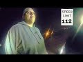 Excessively Speeding Drunk Driver | Is that a battery on the line?