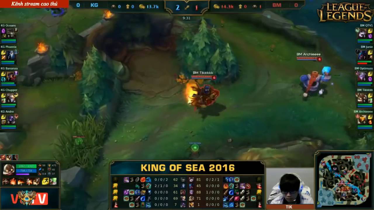 BM vs Kanaya trận 1 King of SEA vòng 1 ( 21.01.2016 ) HD