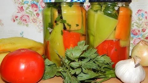Without pasteurization, cooking - PEPPER FOR THE WINTER in literally 10 minutes