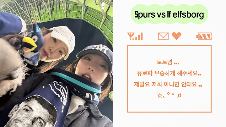 [VLOG]🇬🇧| 토트넘vs엘프스보리 3:0 유로파리그 직관 브이로그 ⚽️ 토트넘 유로파 결승가자 ⭐️