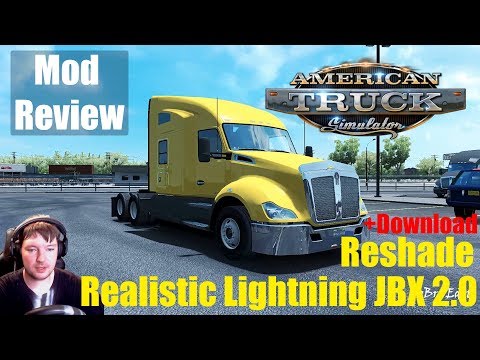 ATS|Realistic Graphics JBX 2.0 Mod + Reshade|Реалистичная Графика для American Truck Simulator