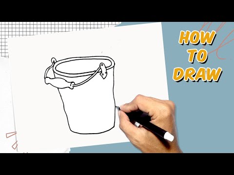 How to Draw a Bucket - FeltMagnet