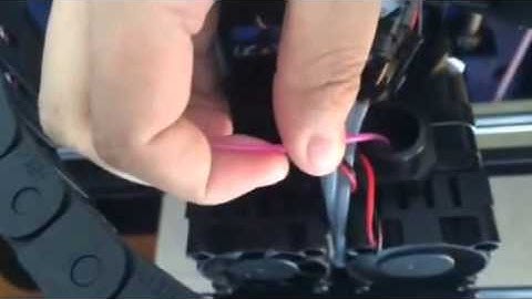 How to install filament of Createbot 3d printer