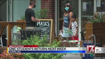 Businesses concerned about COVID-19 ahead of UNC students