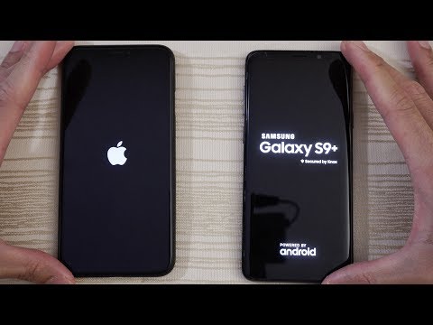 IPhone XS Max Vs Samsung S9 Plus - Speed Test! Which Is Faster?