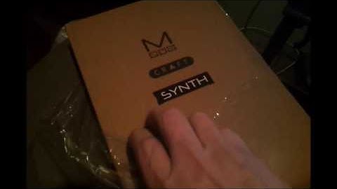 Unboxing Modal Craft Synth with score