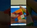 11.85 3x3 Solve! #rubikscube #cubers  #shorts #cubefail #speedcubing