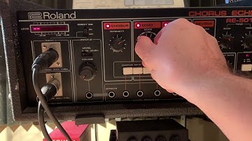 Vintage Roland RE-501 = Five Head Tape Delay / Spring Coil Reverb / Digi Chorus