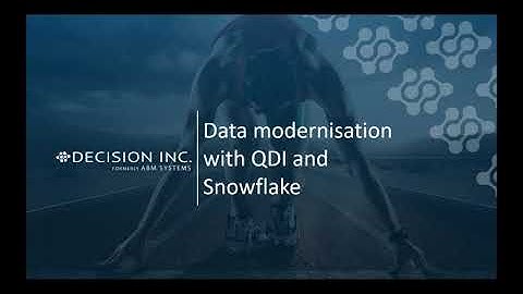 Webinar: Empowering Better Decision-Making With A Modern Data Platform