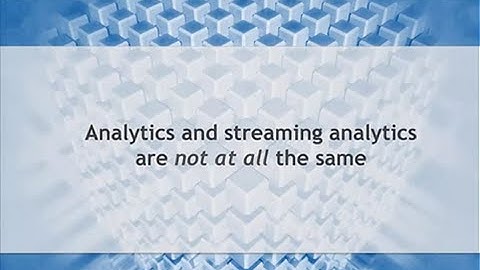 Ahead of the Stream: How to Future-Proof Real-Time Streaming Analytics - Impetus Webinar