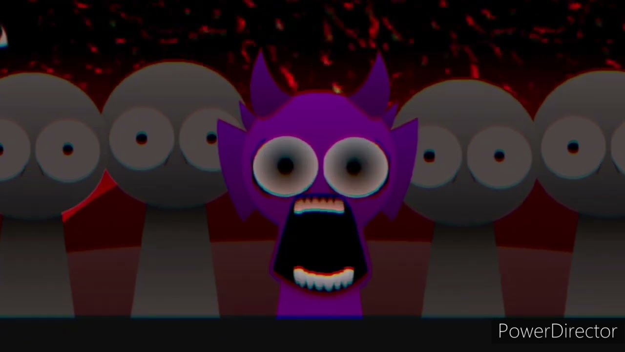 Sprunki pyramixed durple with new horror animation