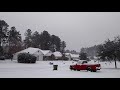 Really snowing here in Pooler
