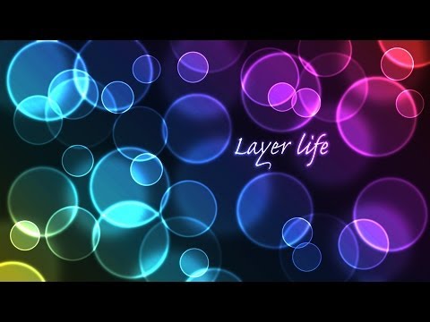 Photoshop Digital Bokeh Wallpaper Background Effect Tutorial