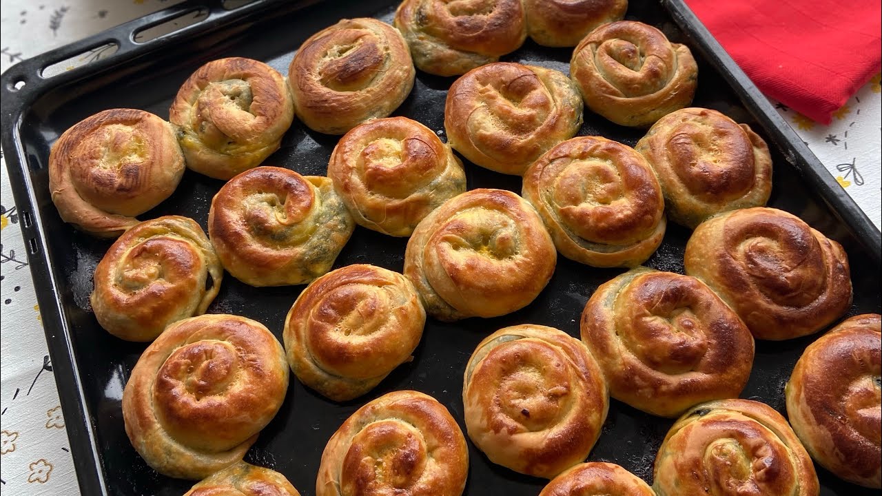 This recipe will add a lot to you! Turkish Rose Borek with different fillings #turkishfood #borek