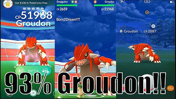 Found A 93% Groudon At a Sprint Raid!!!!!!!!!!!!!