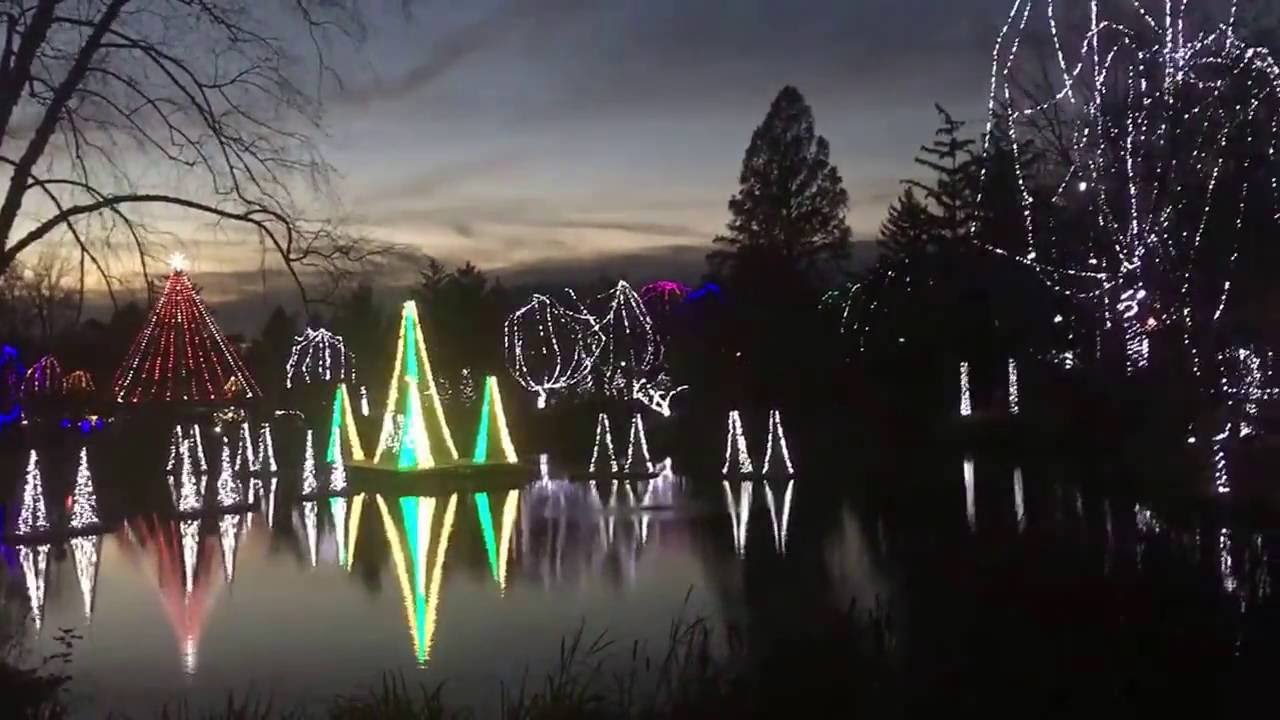 Columbus zoo lights 2016 - YouTube