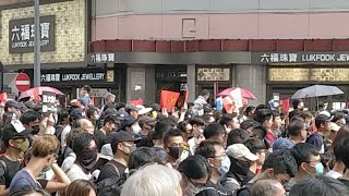 Marching in hong kong live 9.15 #hongkong