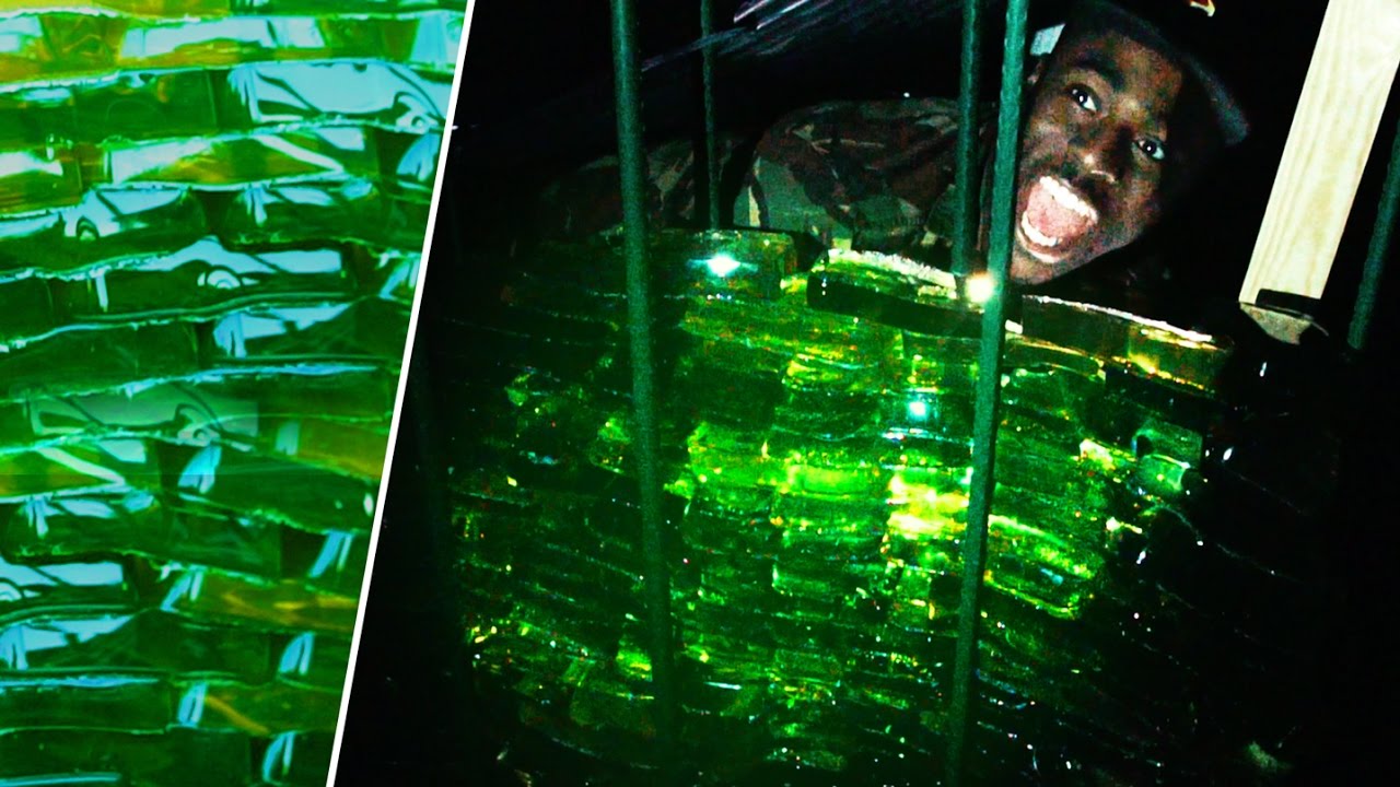 INSANE GIANT DIY JELLO HOUSE!! (1000+ GUMMY LAYERS)