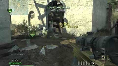 MW3 quickscoping plus glitch ??????