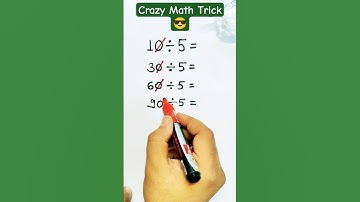 Division Tips and Tricks | Easy Division Tricks for Large and Small Numbers 😎