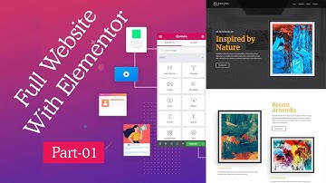 Build a Full Website With Elementor || Bangla Tutorial LEDP 2020