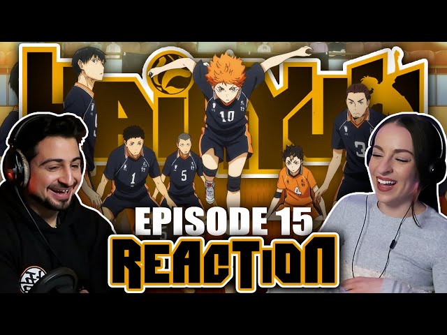 THE TOURNAMENT BEGINS! 🏐 Haikyuu!! Episode 15 REACTION!