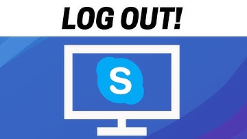 How To Log Out From Skype