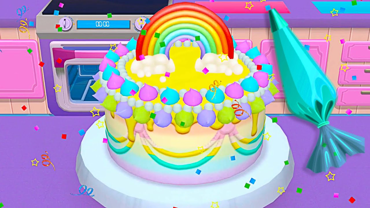 Fun 3D Cake Cooking Game My Bakery Empire Color, Decorate & Serve Cakes ...