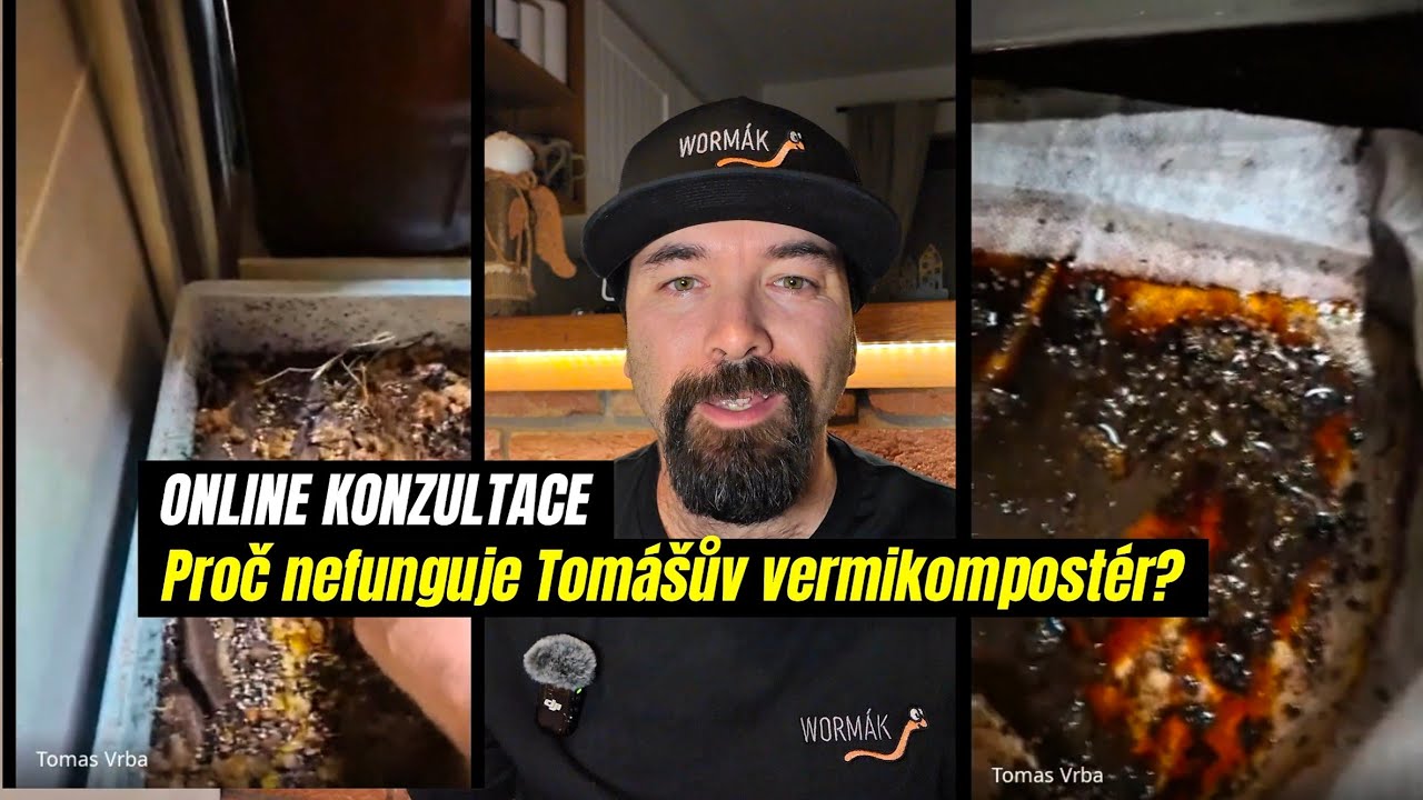 |WORMÁK| MÁLO ŽÍŽAL? Hodnocení vermikompostéru rybáře Tomáše (67).