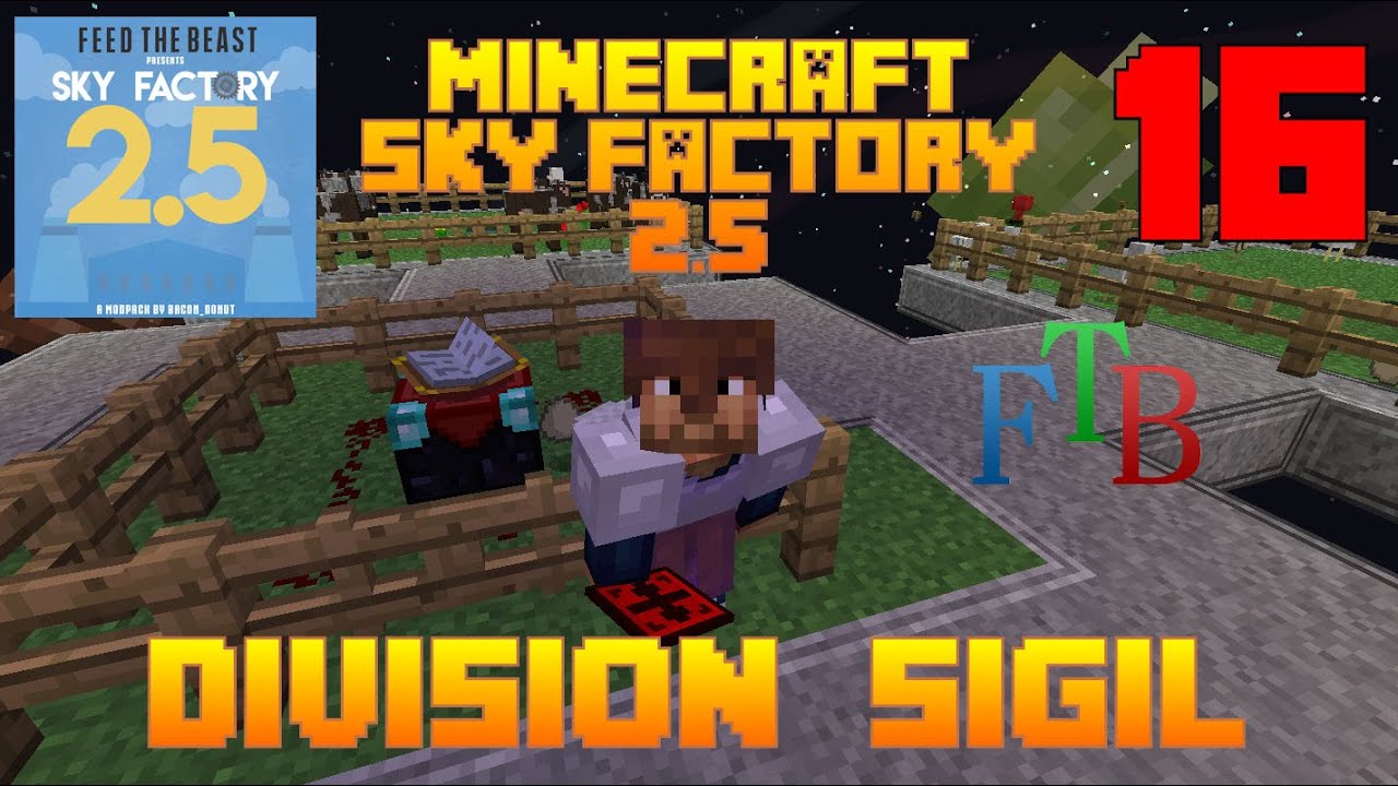 FTB Presents SkyFactory 2.5 Modpack (1.7.10) - Another Minecraft Skyblock  Modpack 