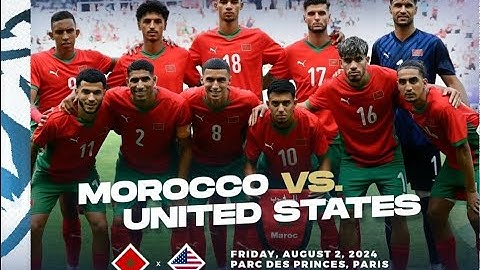 ملخص مباراة المغرب وأميركا (4-0) | المنتخب المغربي يتأهل إلى نصف النهائي بفوز كبيرٍ #اولمبياد_باريس