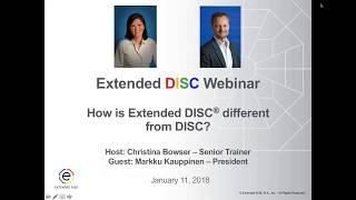 How is Extended DISC Different from DISC?