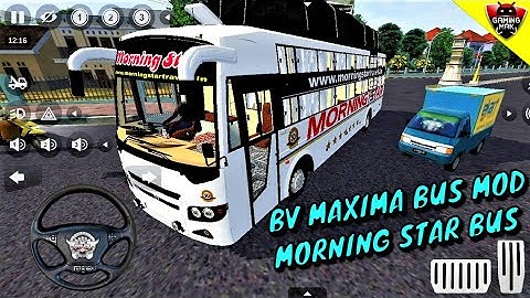 Bus Simulator Indonesia ~ Prakash Built BV Maxima Bus Mod Sri Durgamba Bus Android Gameplay FHD #540