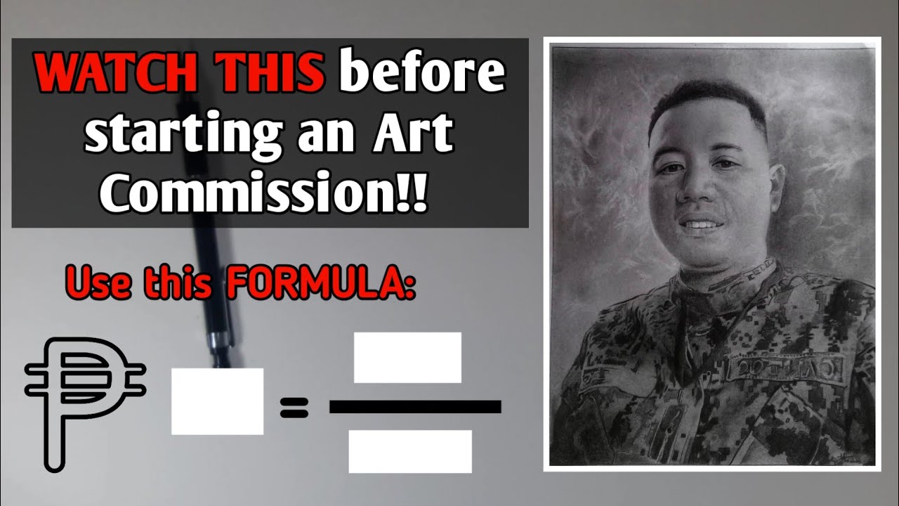 Commission Rates Drawing Ph EASY WAY to Price your Art Commissions | Philippines - YouTube