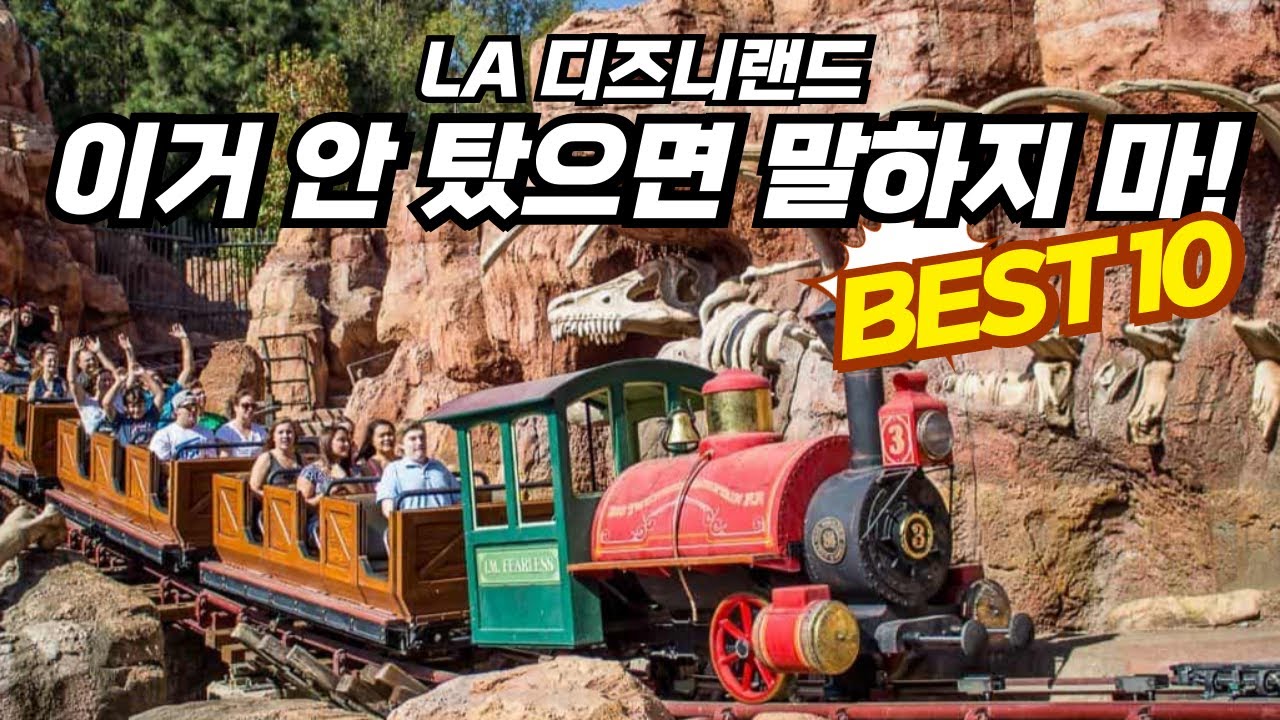 LA 디즈니랜드까지 가서 이거 안 타고 왔다고? 추천 놀이기구 BEST 10