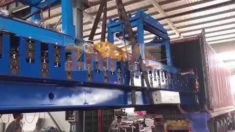 double layer roofing sheet roll forming machine