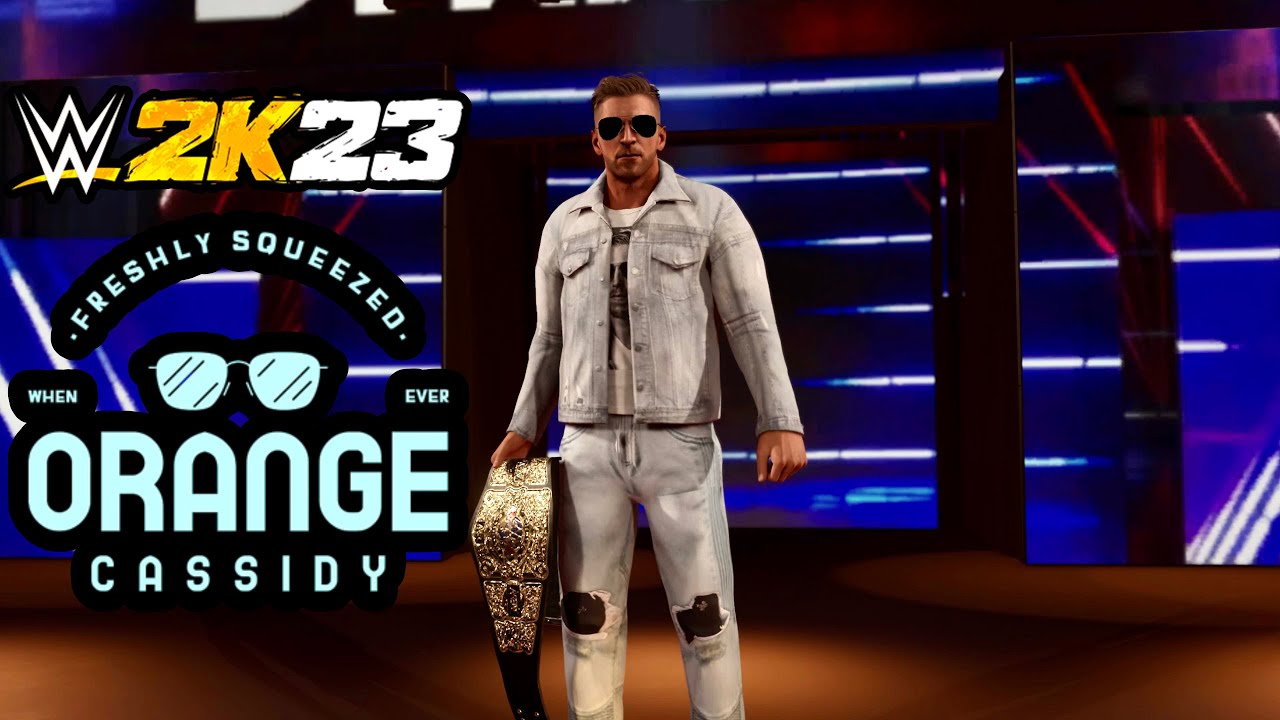 ORANGE CASSIDY In WWE 2K23 By OmegamanX - Greatest Of Community Creations | AEW ROSTER