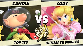 GOML X - Candle (Olimar) Vs. Cody (Peach) Smash Ultimate - SSBU