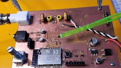 ESP32 Radio on a Board  - Part 3 Final Build and on the Air